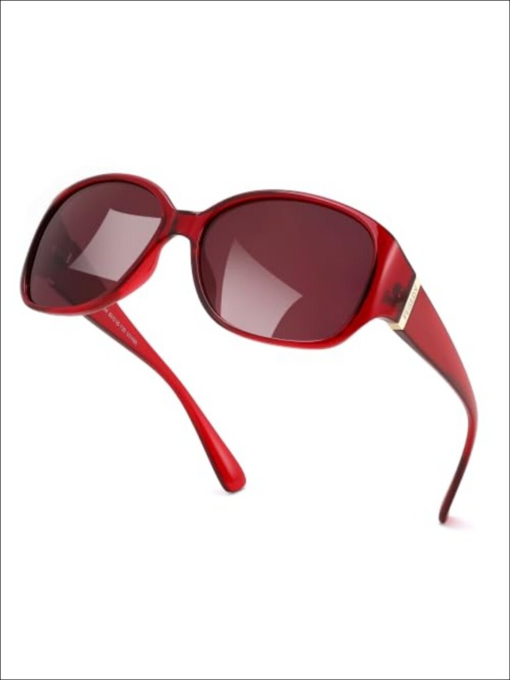 Polarized Wrap Around Square Sunglasses UV400 Full Frame Retro